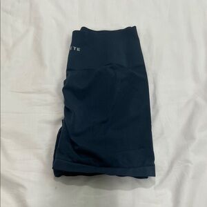 Alphalete Navy Blue Workout Shorts